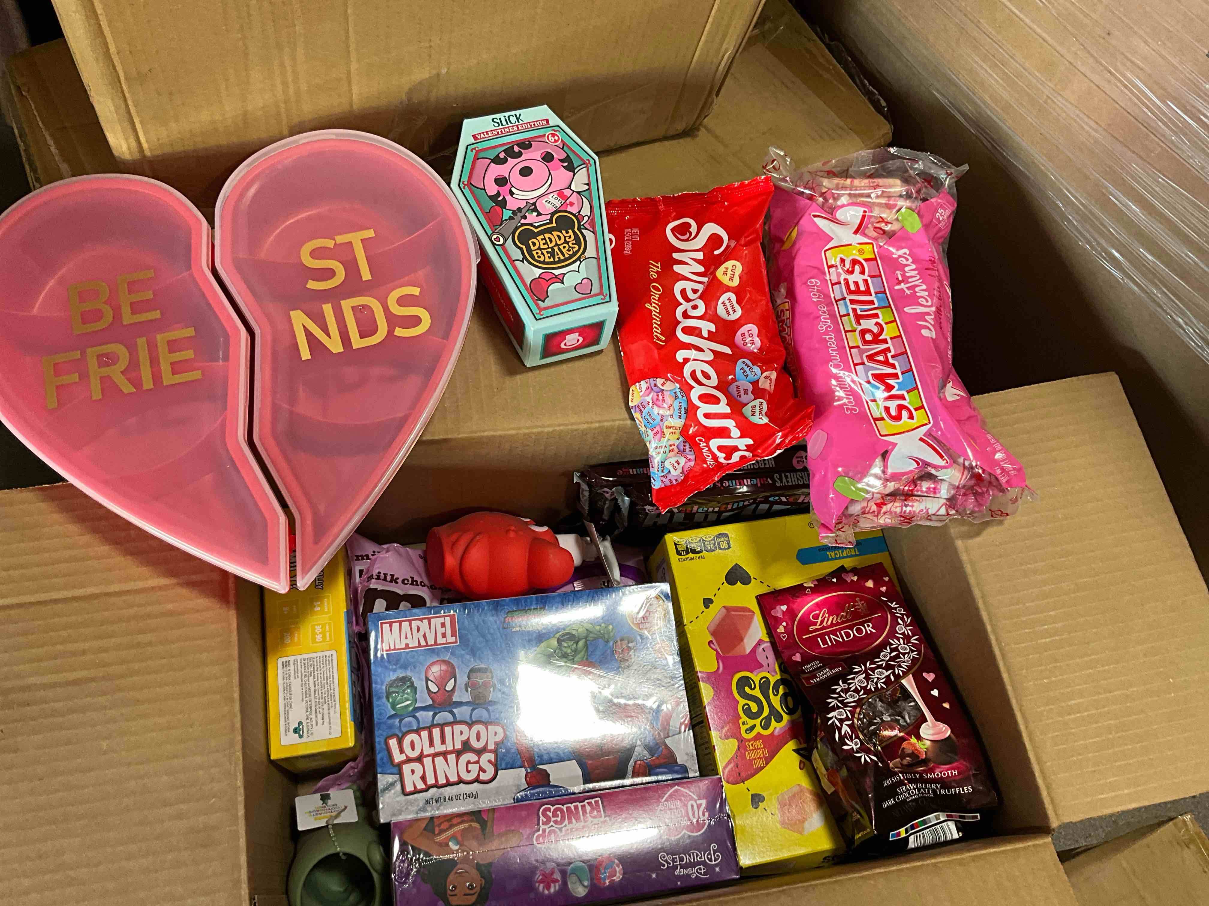 assortment box of candy