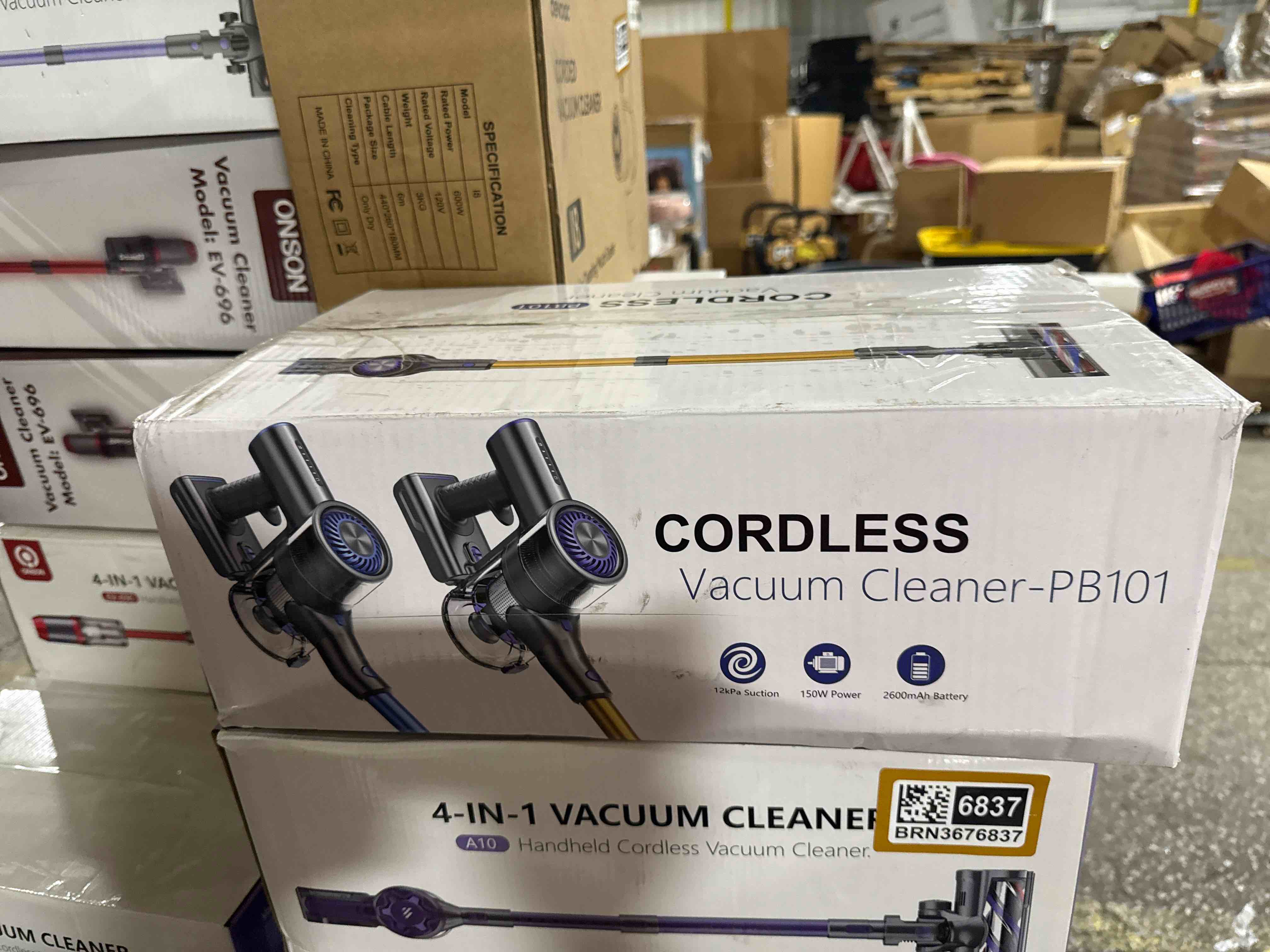 cordless vacuum cleaner, pb 101