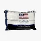 U.S. Polo Assn. 2-pk. Microfiber Fill Pillows - White - Standard - U.S. Polo Assn.