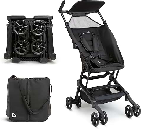 Munchkin Sparrow Ultra Compact Travel Stroller - Black