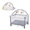 Baby Trend Play Suite 3-in-1 Quick-Fold Playard with Baby Gym in Quartz Stone