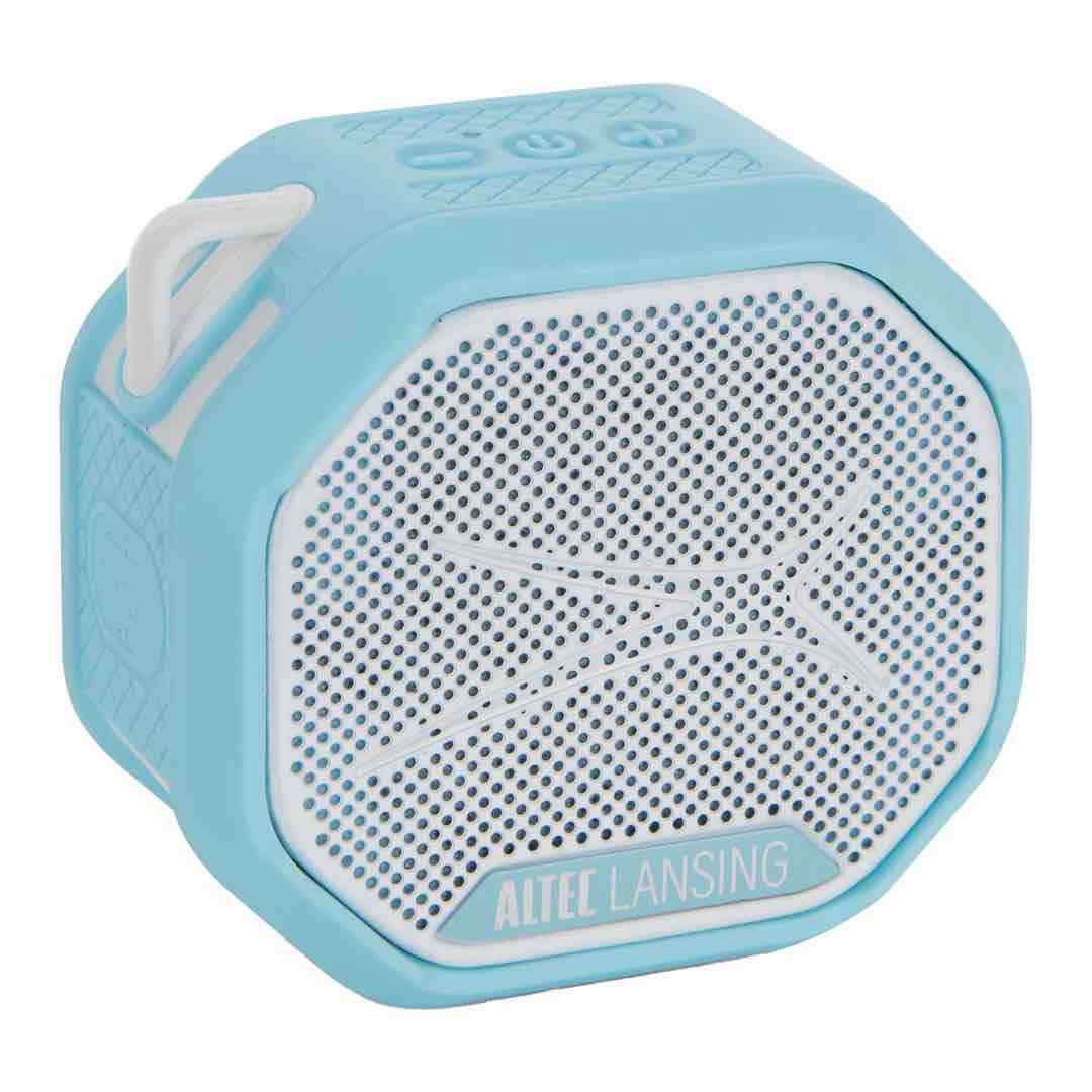 Altec Lansing HydraTrek Bluetooth Waterproof Speaker - Aqua Blue