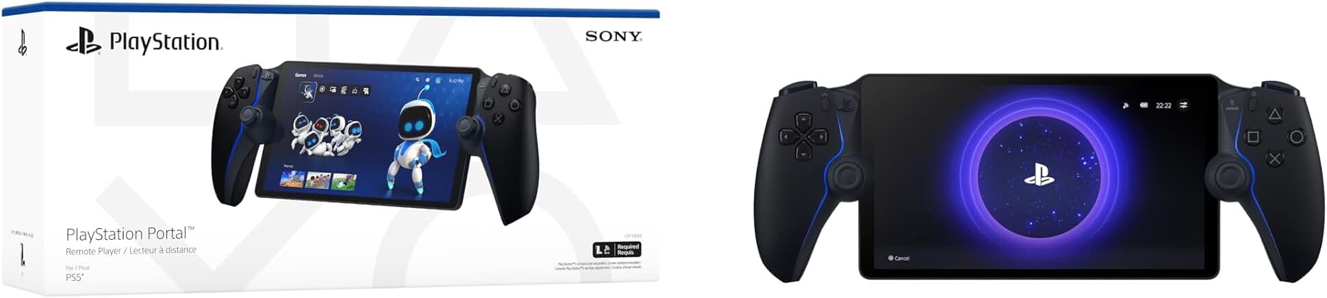 Sony - PlayStation Portal Remote Player - Midnight Black