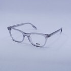 McQueen MQ0379O 002 Transparent Grey 50mm Eyeglasses