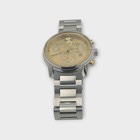 Movado Bold Verso MB 01.1.19.1769 Chronograph Watch 44mm Gold Dial