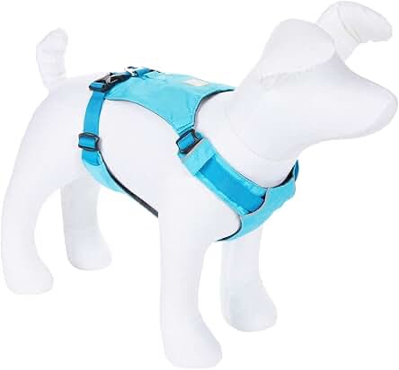 RUFFWEAR, Hi & Light, Everyday Lightweight Dog Harness, Trail Running, Walking, Hiking, All-Day Wear, Blue Atoll, Small (B079ZB34MX)