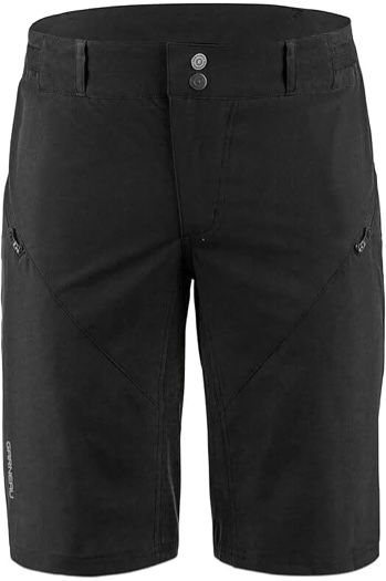 Louis Garneau, Men's, Offroad Baggy Shorts, Mountain Biking, Black, Large