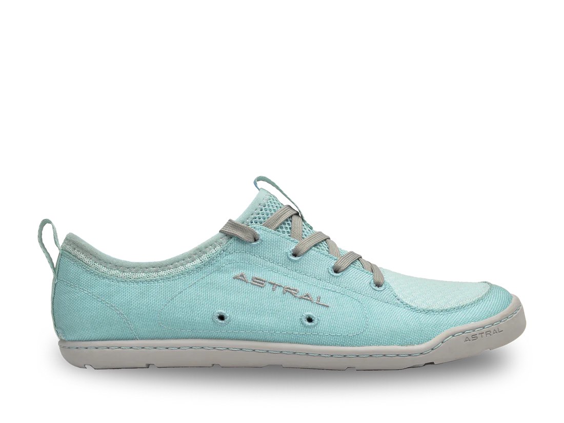 ASTRAL Loyak Water Resistant Sneaker in Turquoise Gray at Nordstrom, Size 9