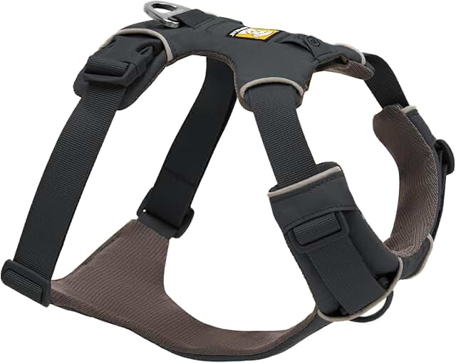 RUFFWEAR  Front Range Dog Harness Reflective and Padded Harness for Training and Everyday  Twilight Gray  X-Small