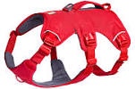 RUFFWEAR, Flagline Dog Harness, Lightweight Lift-and-Assist Harness with Padded Handle, Red Rock, X-Small 
