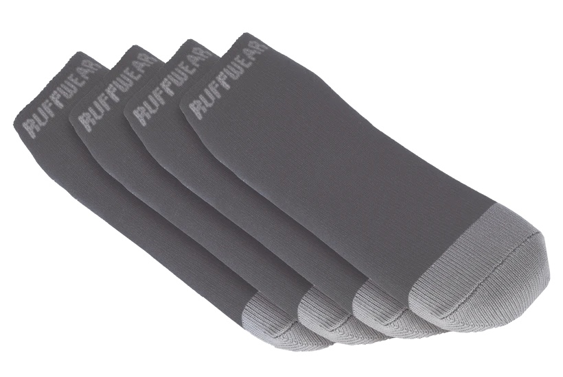 Ruffwear Bark'n Boot Liners, 3.0 by 3.25-Inch, Twilight Gray