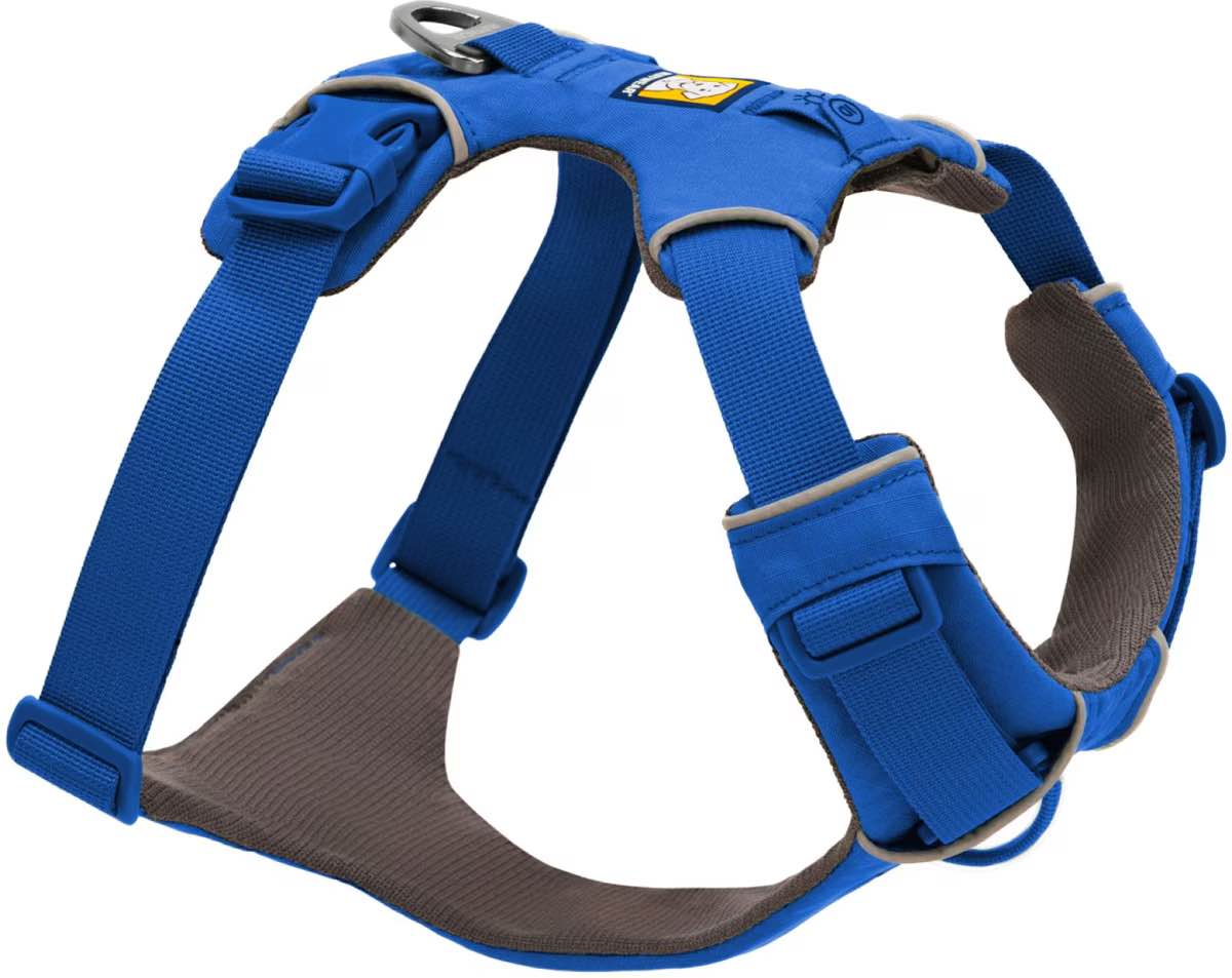 RUFFWEAR, Front Range Dog Harness, Reflective and Padded Harness for Training and Everyday, Blue Moon, Small 