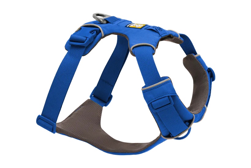 RUFFWEAR, Front Range Dog Harness, Reflective and Padded Harness for Training and Everyday, Blue Moon, Large/X-Large 