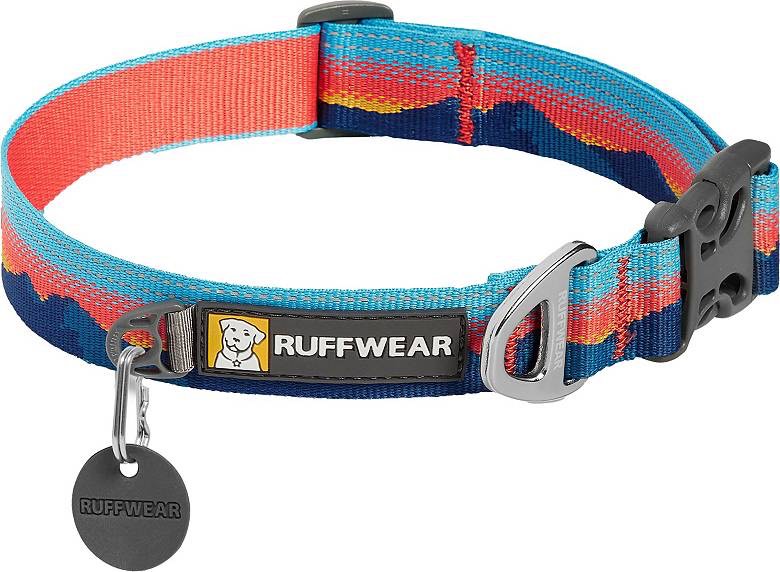 RUFFWEAR, Chain Reaction Dog Collar, Martingale Style for On-Leash Walking, Sunset, 14"-20" 