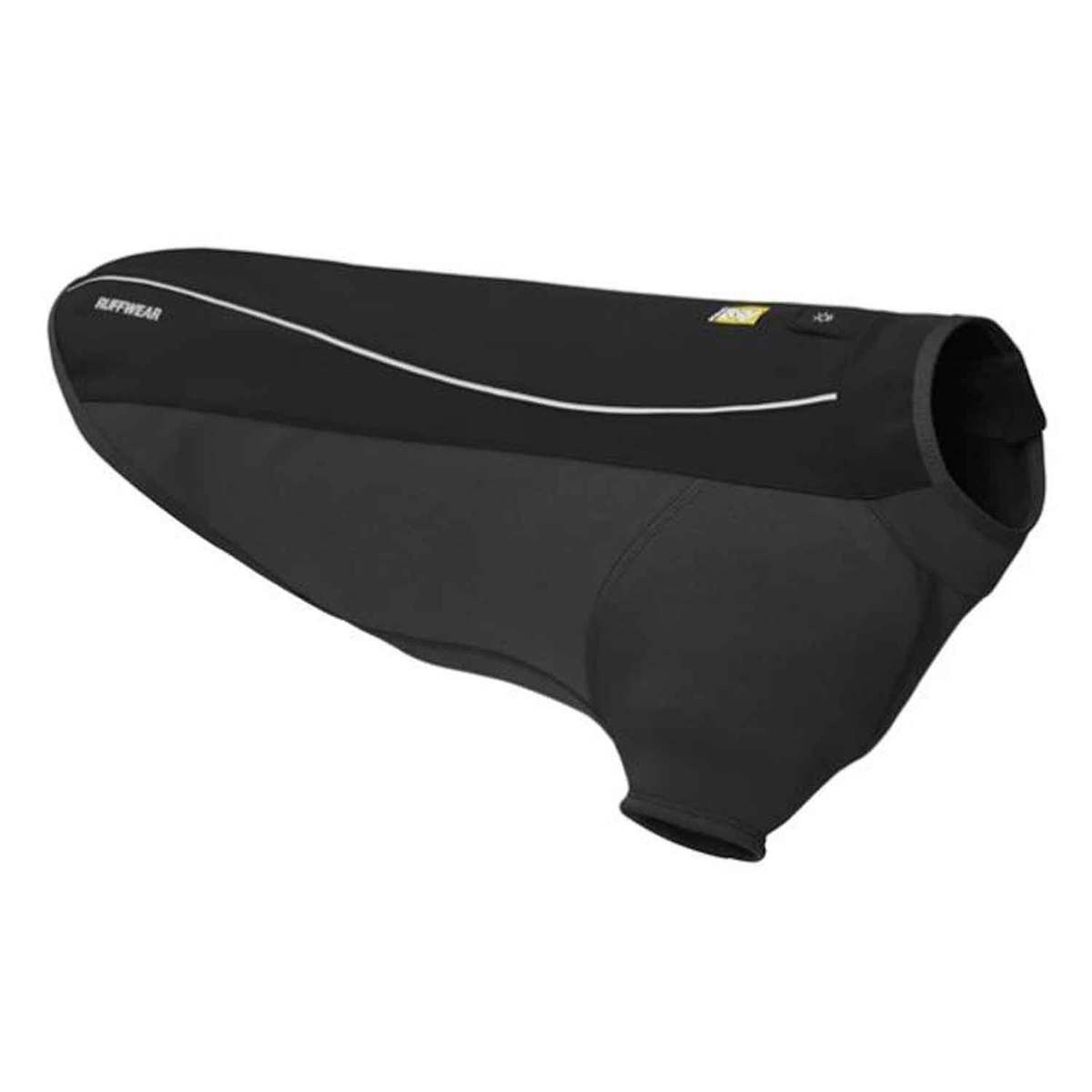 RUFFWEAR, Cloud Chaser Breathable, Waterproof, Insulated Jacket for Dogs, Obsidian Black, Medium