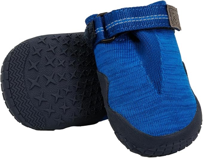 Ruffwear, Hi & Light Dog Shoes, Featherlight Paw Protection with Enhanced Ground Feel & Agile Performance for Fast Adventures, Blue Pool, 2.75"