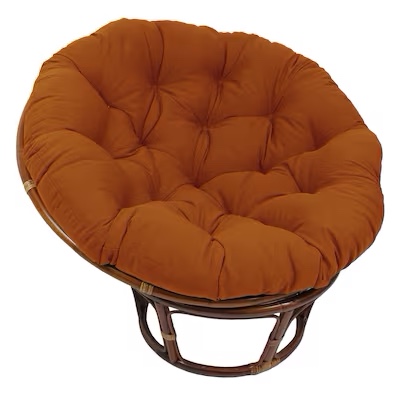 Blazing Needles Spice Solid Chair Cushion