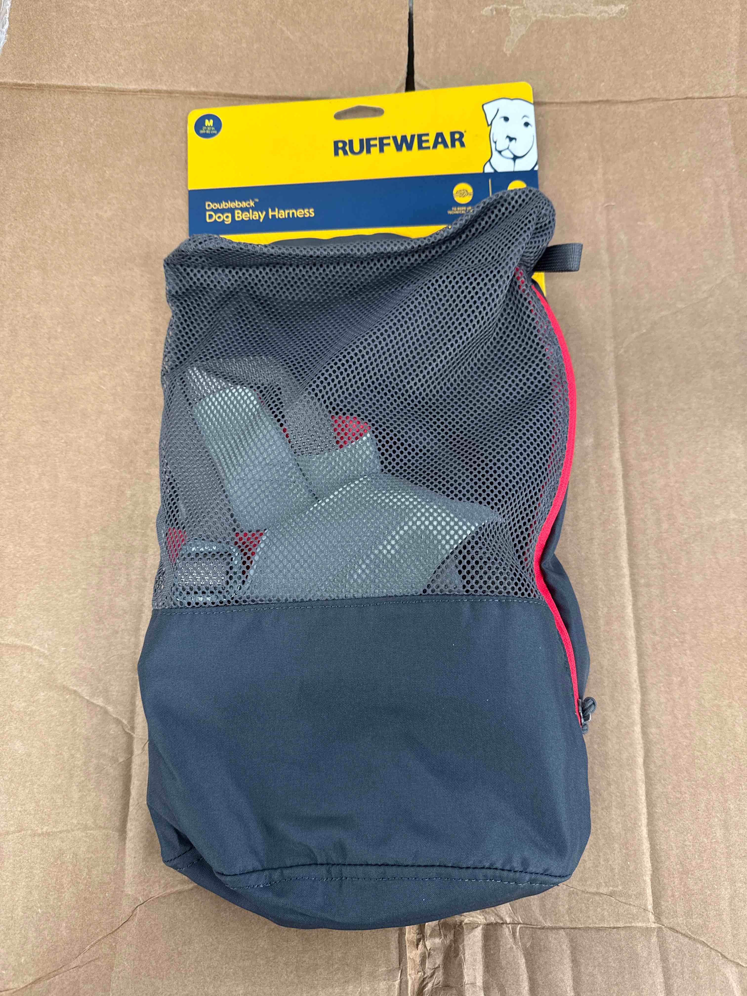 Condition photo showing Good Condition for Ruffwear Doubleback Harness, Medium, Cloudburst Gray