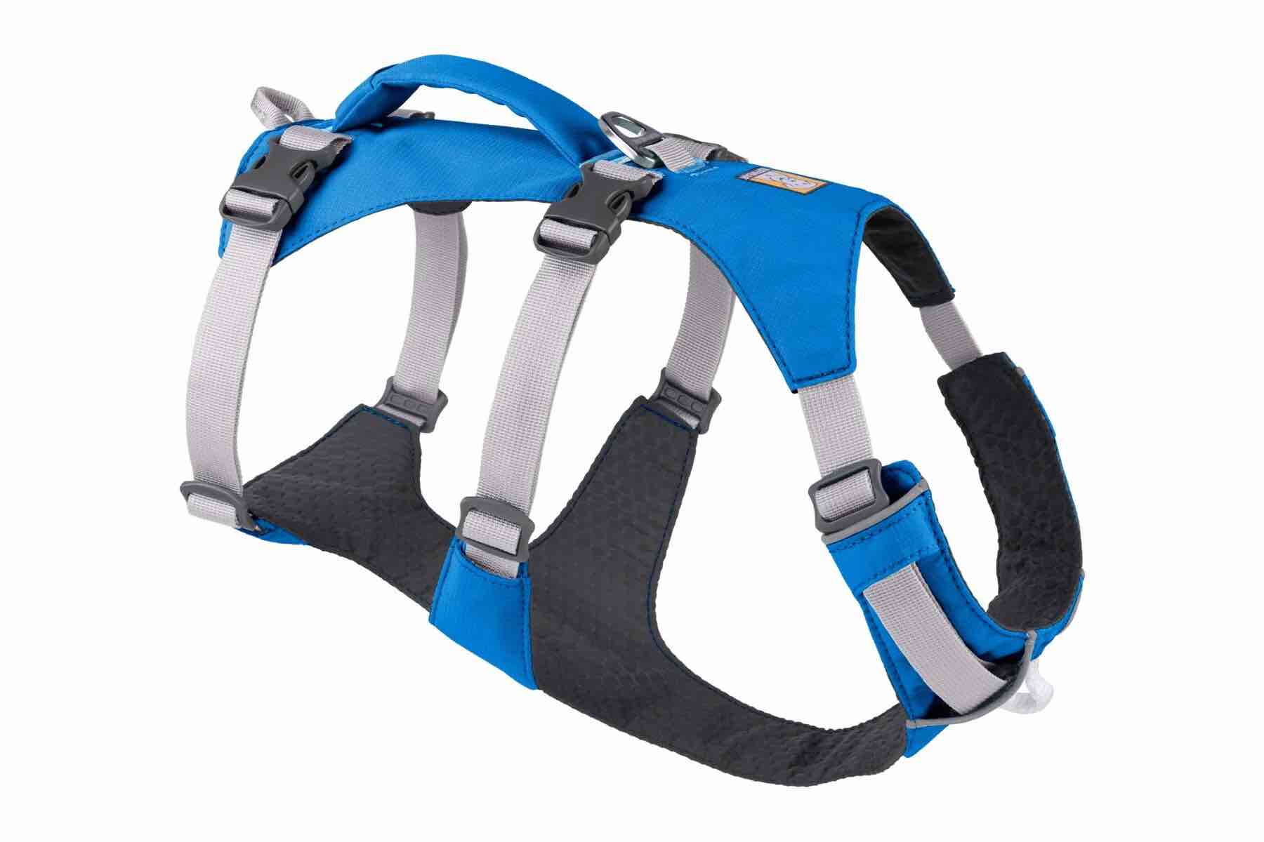 Ruffwear, Flagline Dog Harness, Lightweight Lift-and-Assist Harness with Padded Handle, Blue Dusk, Large/X-Large