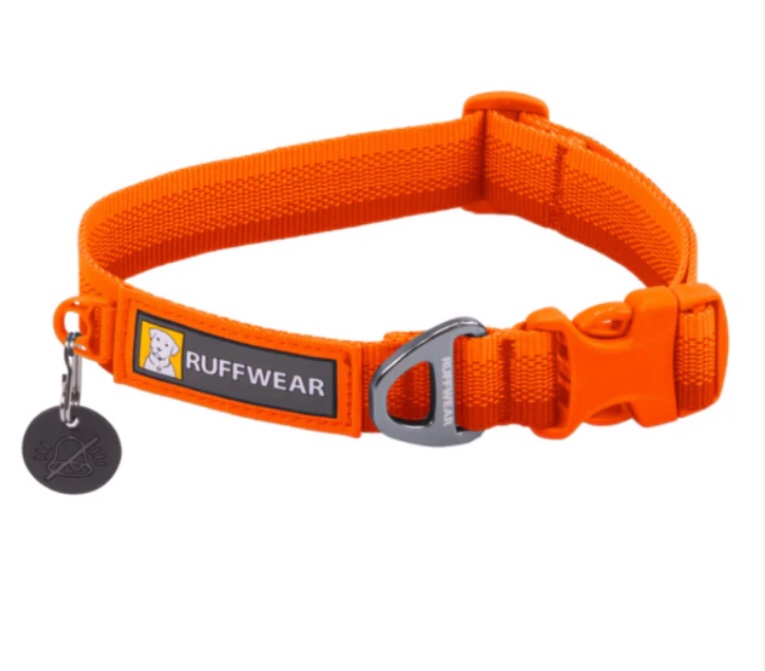 RUFFWEAR, Front Range Dog Collar, Durable and Comfortable Collar for Everyday Use, 14"-20"