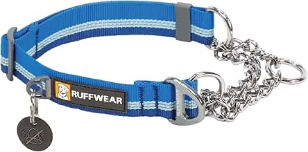 RUFFWEAR, Chain Reaction Dog Collar, Martingale Style for On-Leash Walking 