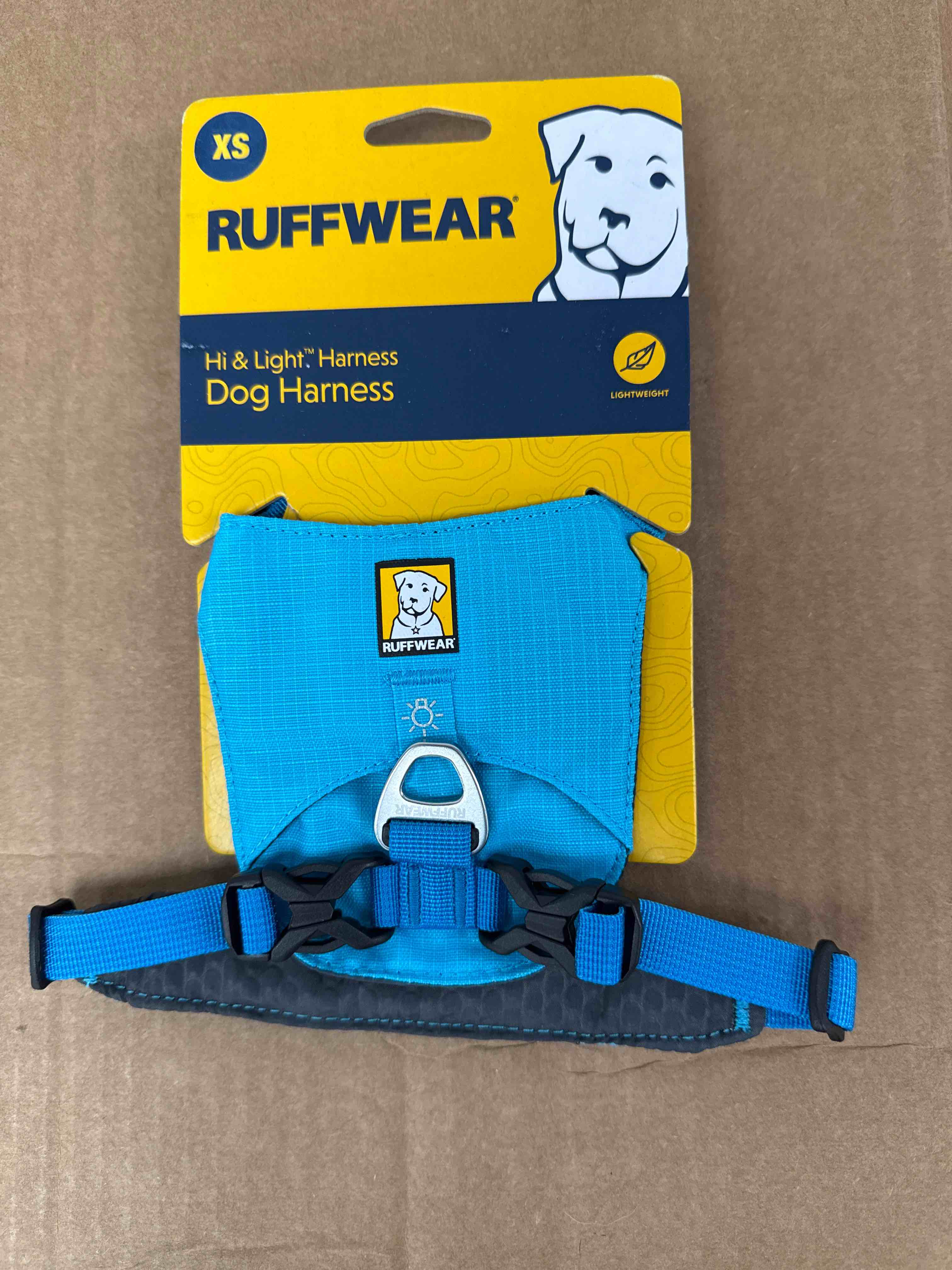 Condition photo showing Good Condition for RUFFWEAR  Hi & Light  Everyday Lightweight Dog Harness  Trail Running  Walking  Hiking  All-Day Wear  Blue Atoll  X-Small