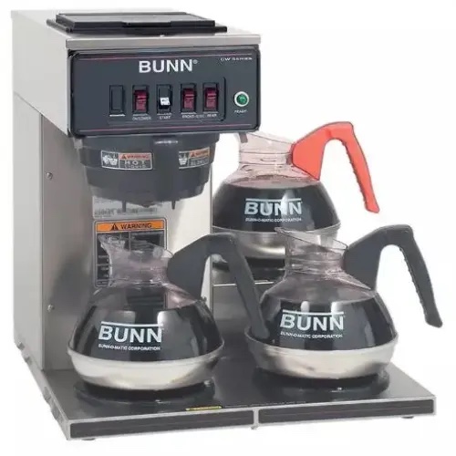 Bunn 12950.0112 - Automatic Coffee Brewer - Model CWT15-3 - 4 gal/hr (incomplet missing pieces )