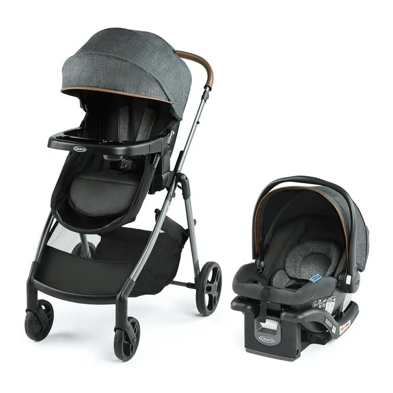 Graco Modes Trio Travel System, Hemlock, Black
