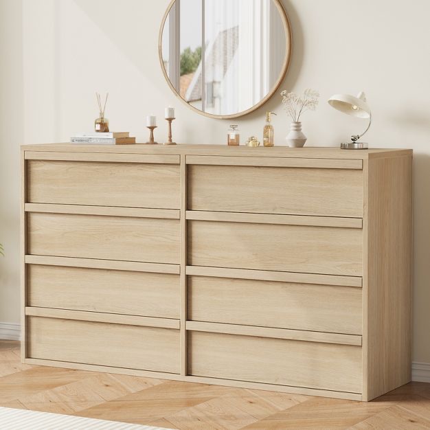 Dresser for Bedroom,8 Drawers Dresser Modern Wood Double Chest of(image similar)