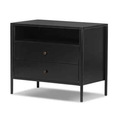  Soto Large Nightstand - Black