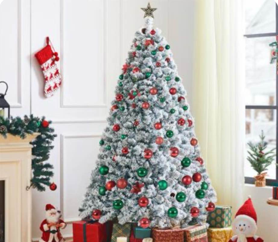  Jaleana Easy Set-Up Lighted Artificial Spruce Christmas Tree - Stan 