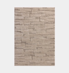 Loloi Amber Lewis Monty Collection MOT-04 Taupe/Beige 5'-3" x 7'-6", .50" Pile Height, Accent Rug