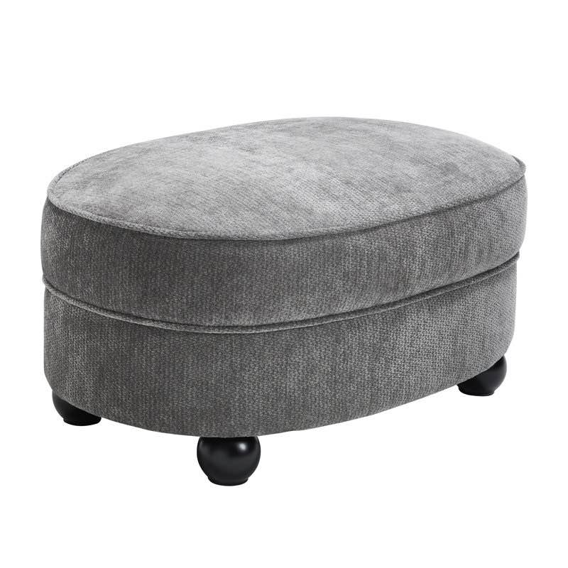 31.9" Chenille Upholstered Ottomans Upholstery Co