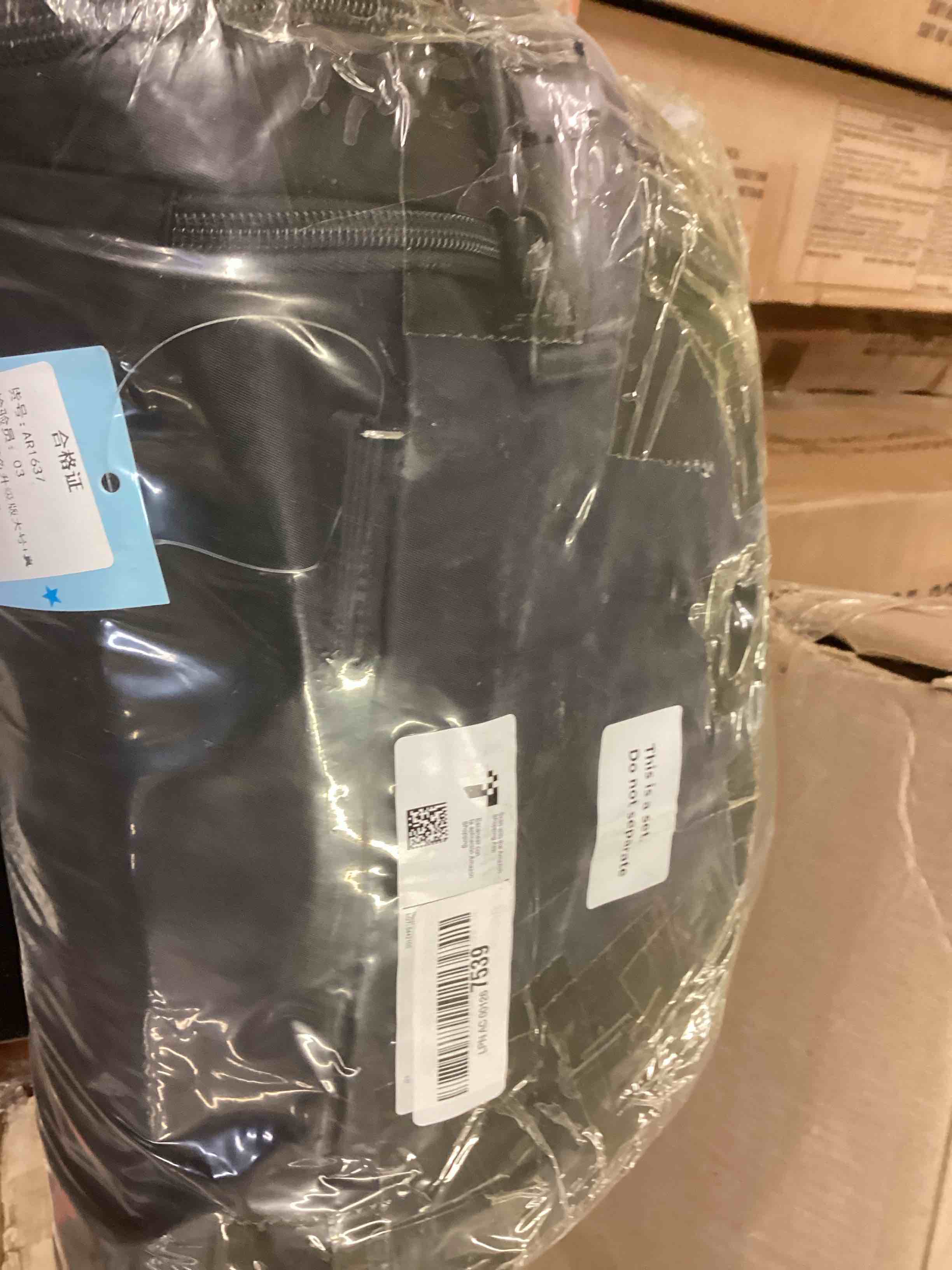 Condition photo showing New/Like New for Vacuum Backpack Travel with Air Pump for Carry On Luggage Seal Backpack for Men Expandable Waterproof 18x14x8 inches Personal Item Travel Bag with Vacuum Compression for Women Black -1a