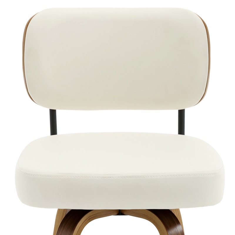 Condition photo showing As Is for Loranza Swivel Upholstered Counter