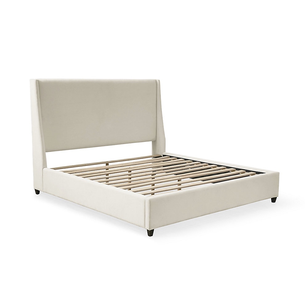 Grace Upholstered Platform Bed( Queen )