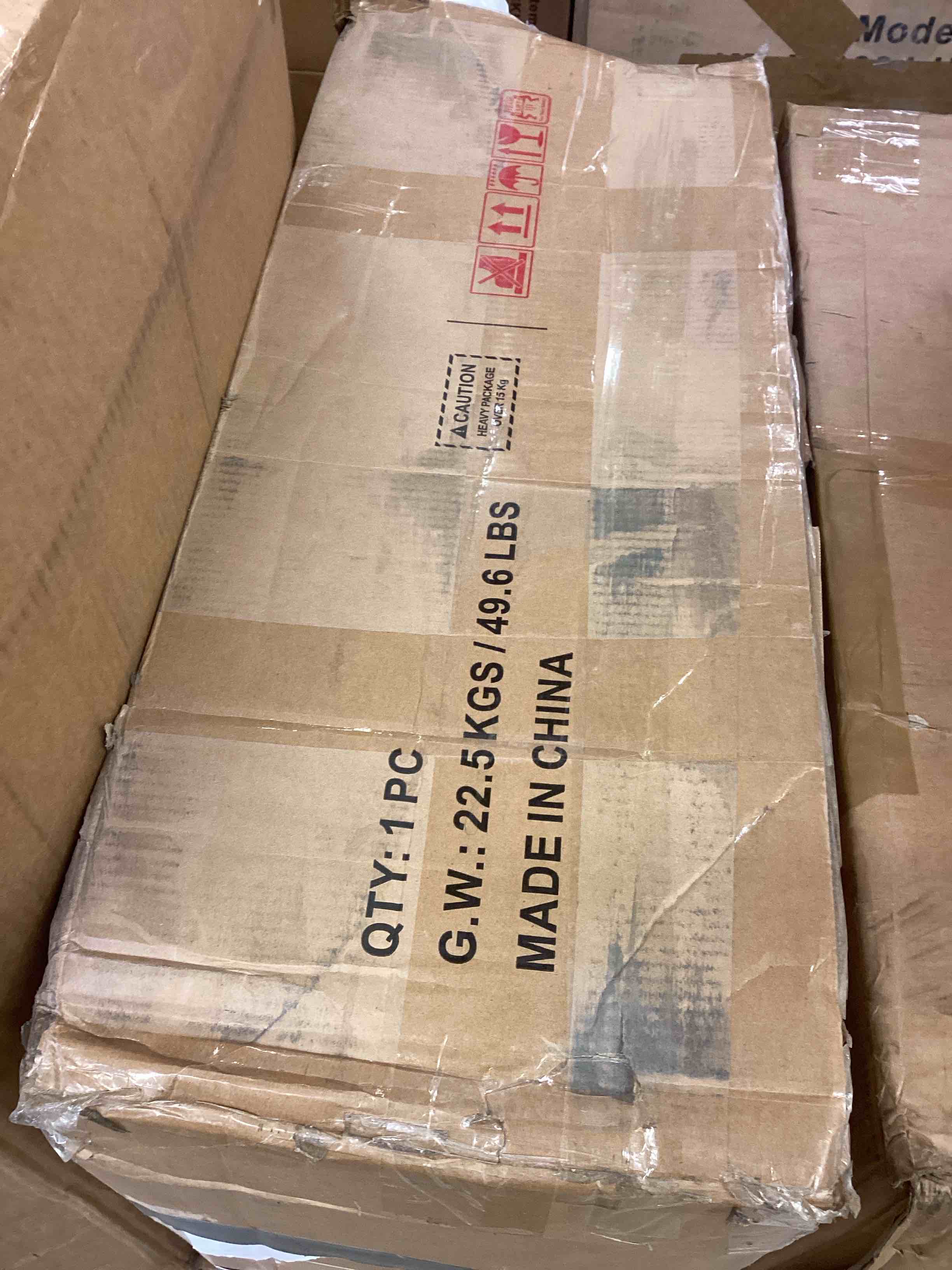 Condition photo showing As Is for 1 PCS Upholstered Dining Chairs, Modern Kitchen Chairs Dinner Chairs with 4 Casters, Chenille Armchair for Bedroom Reading Room Living Room(Beige)