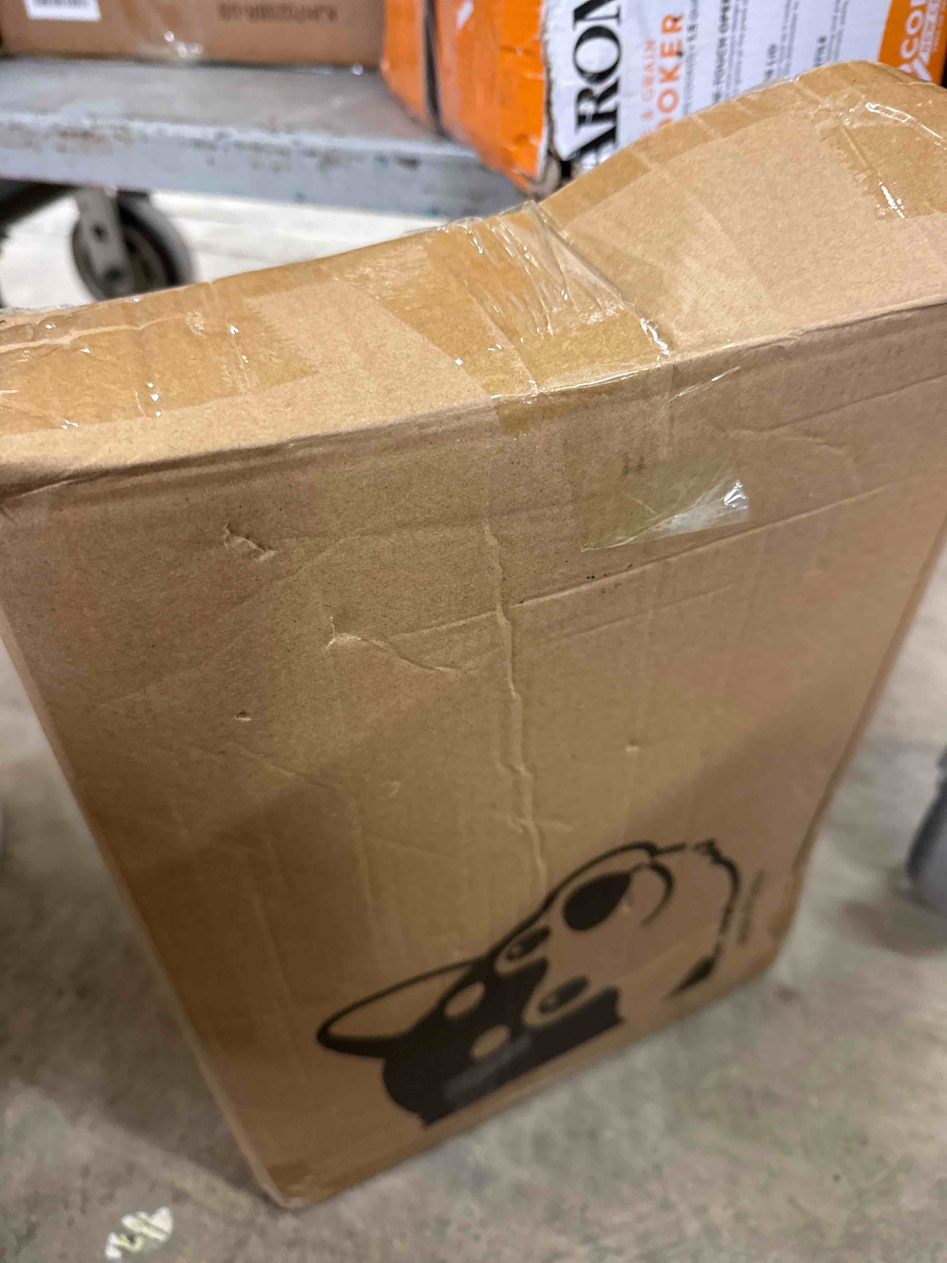 Condition photo showing Good Condition for Elevated Dog Bed Raised Outdoor Dog Cot for Medium Dogs, Installation Requires No Tools, Frame with Washable Cooling Breathable Mesh Anti-Slip Feet, Indoor Pet Bed, Green, 35.4 Inches M-35.4"L×25.6"W×7.9"Th Green