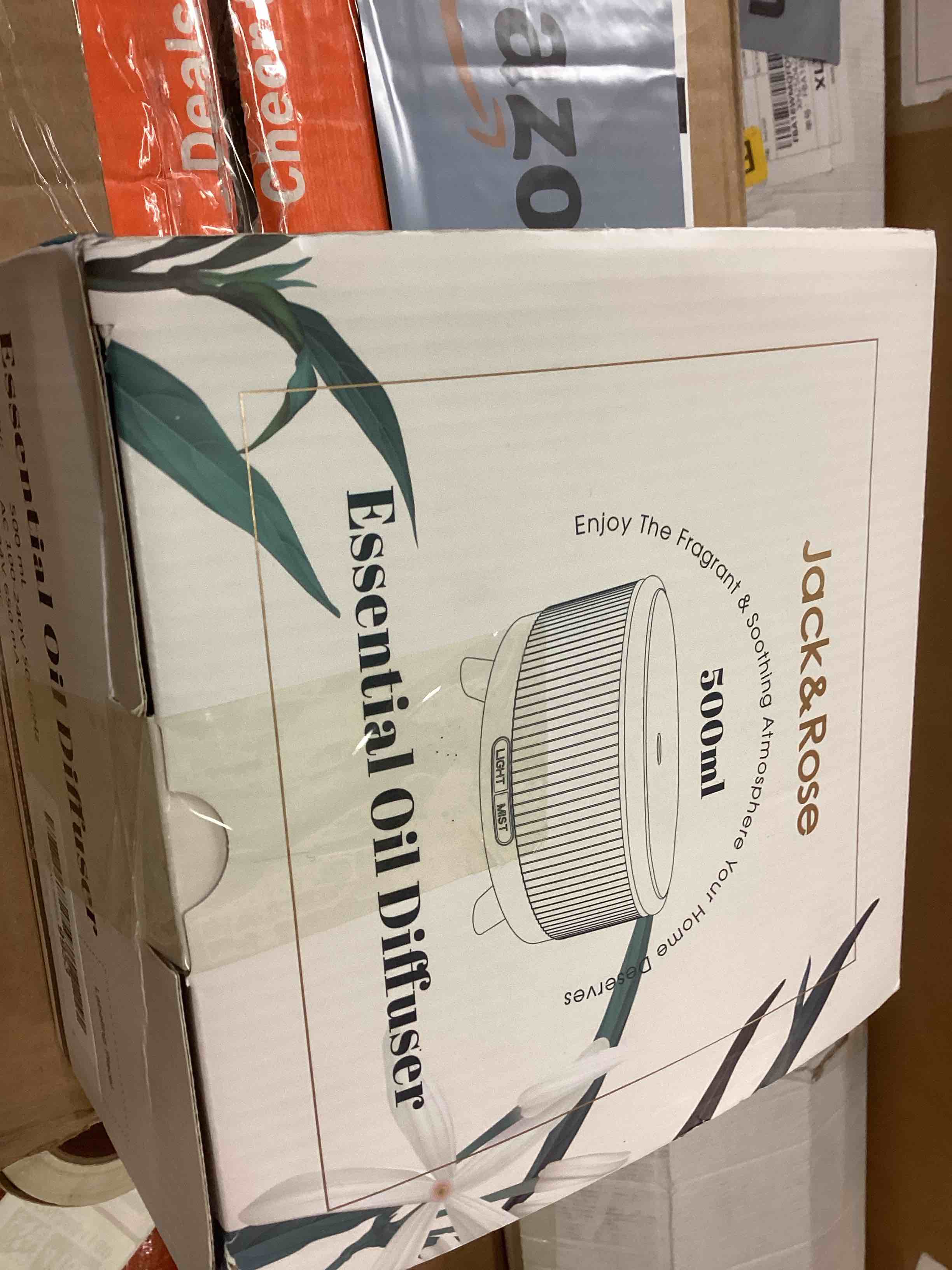 Condition photo showing New/Like New for Diffusers for Essential Oils Large Room, 500ml Aromatherapy Diffuser?7 Colors Changed Grey