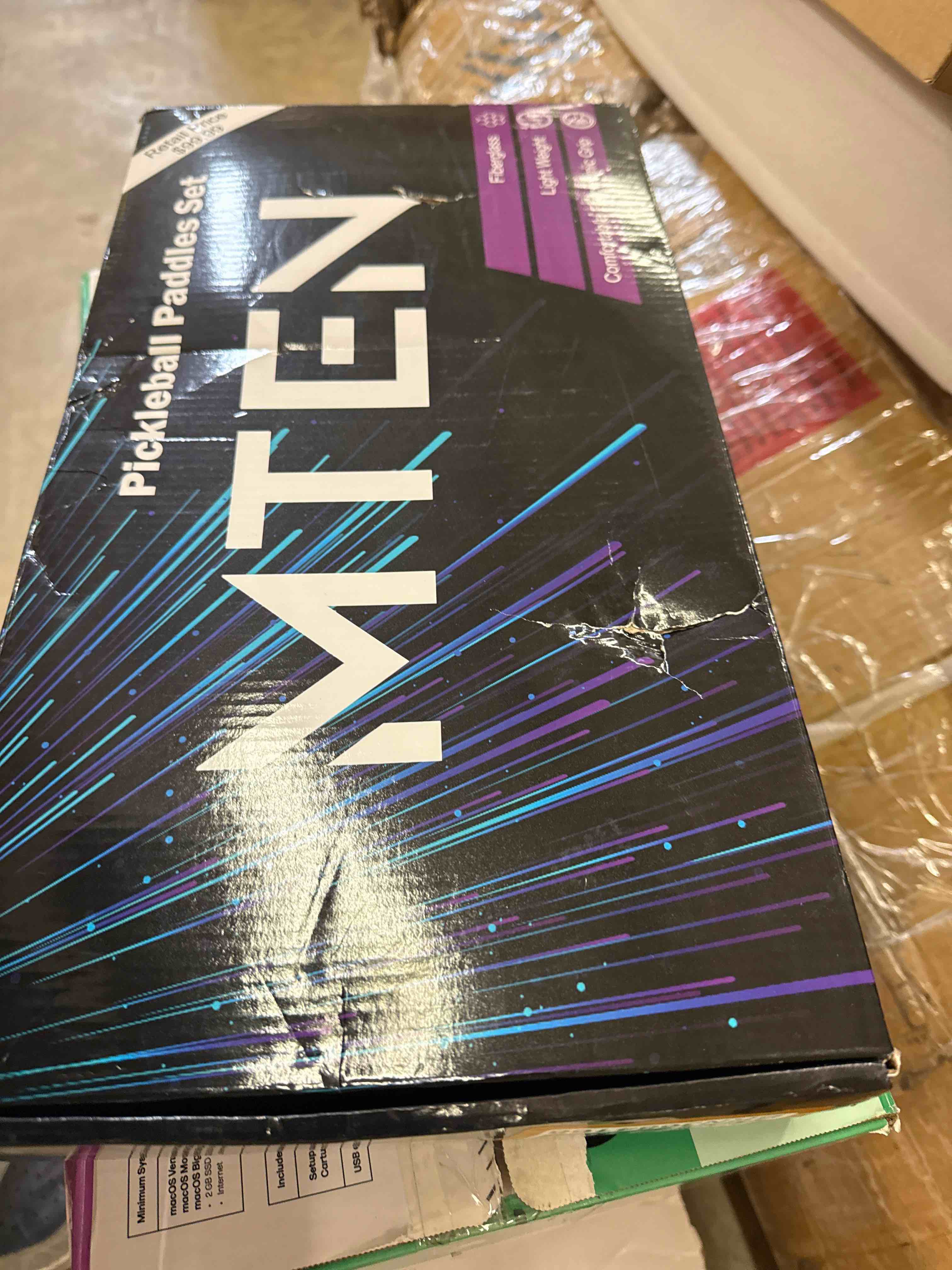 Condition photo showing Good Condition for Pickleball Paddles, USAPA Approved Fiberglass Surface Pickleball Set with Pickleball Rackets, Pickleball Paddles Set ?for Men Women A-2Black