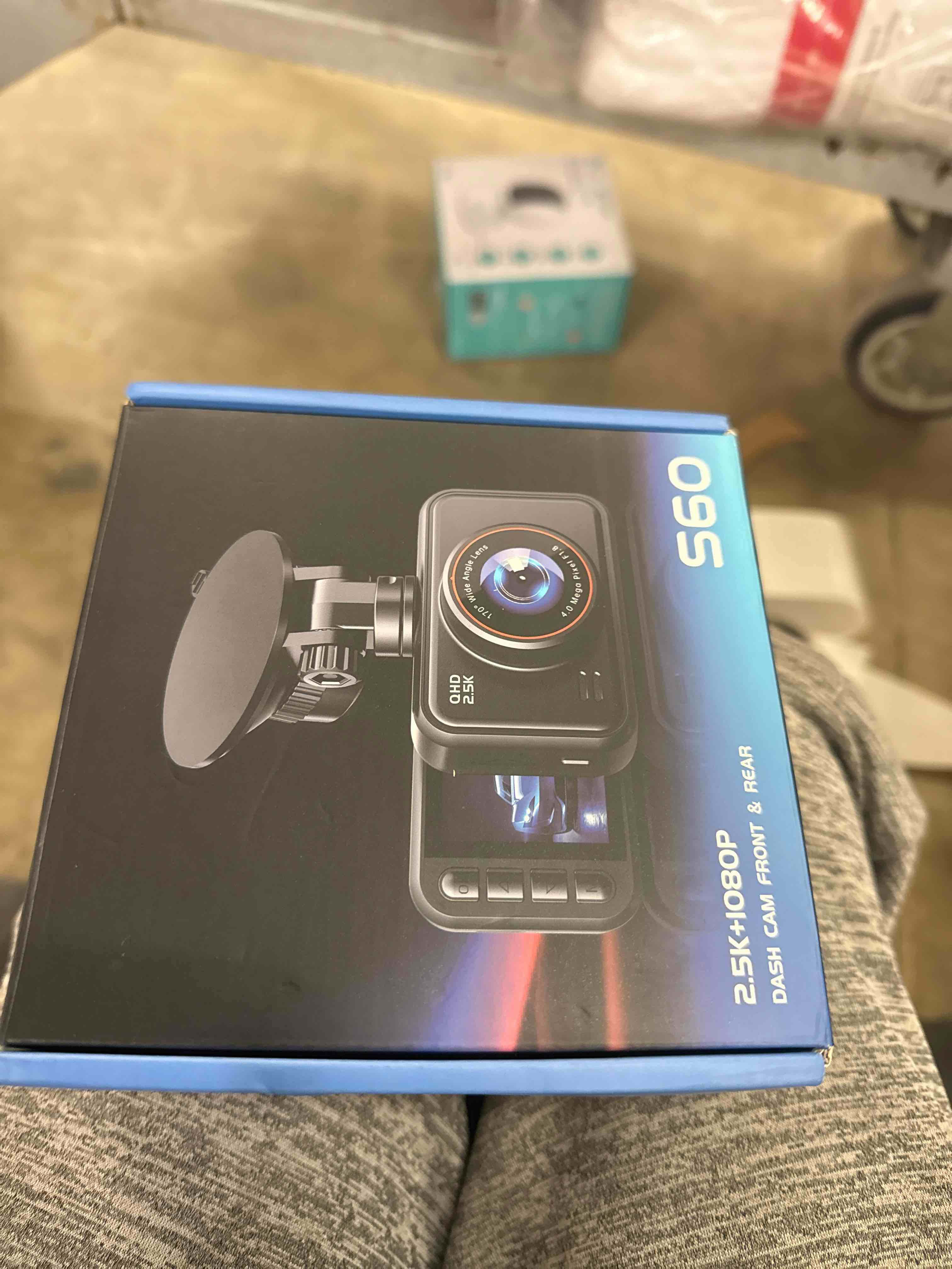 Condition photo showing New/Like New for Dual Dash Cam Front and Rear — 2.5K HDR Night Vision Car Camera with G-Sensor & 24H Parking Monitor, Compact Plug & Play Dash Cam with Super Capacitor, 32GB Card Included, Supports 256GB Max