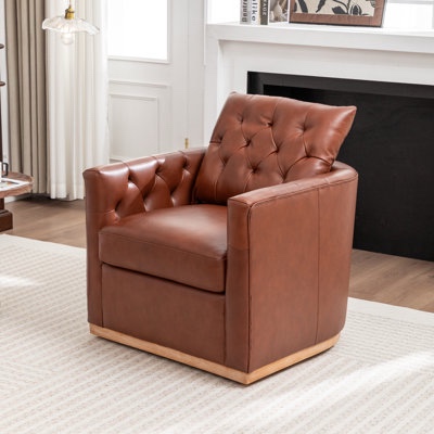 Azib 29" Wide Genuine Leather Top