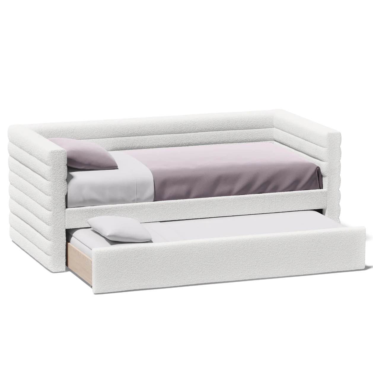 Cleo Daybed Boucle - Arm, Slats(incomplete only one box of two )