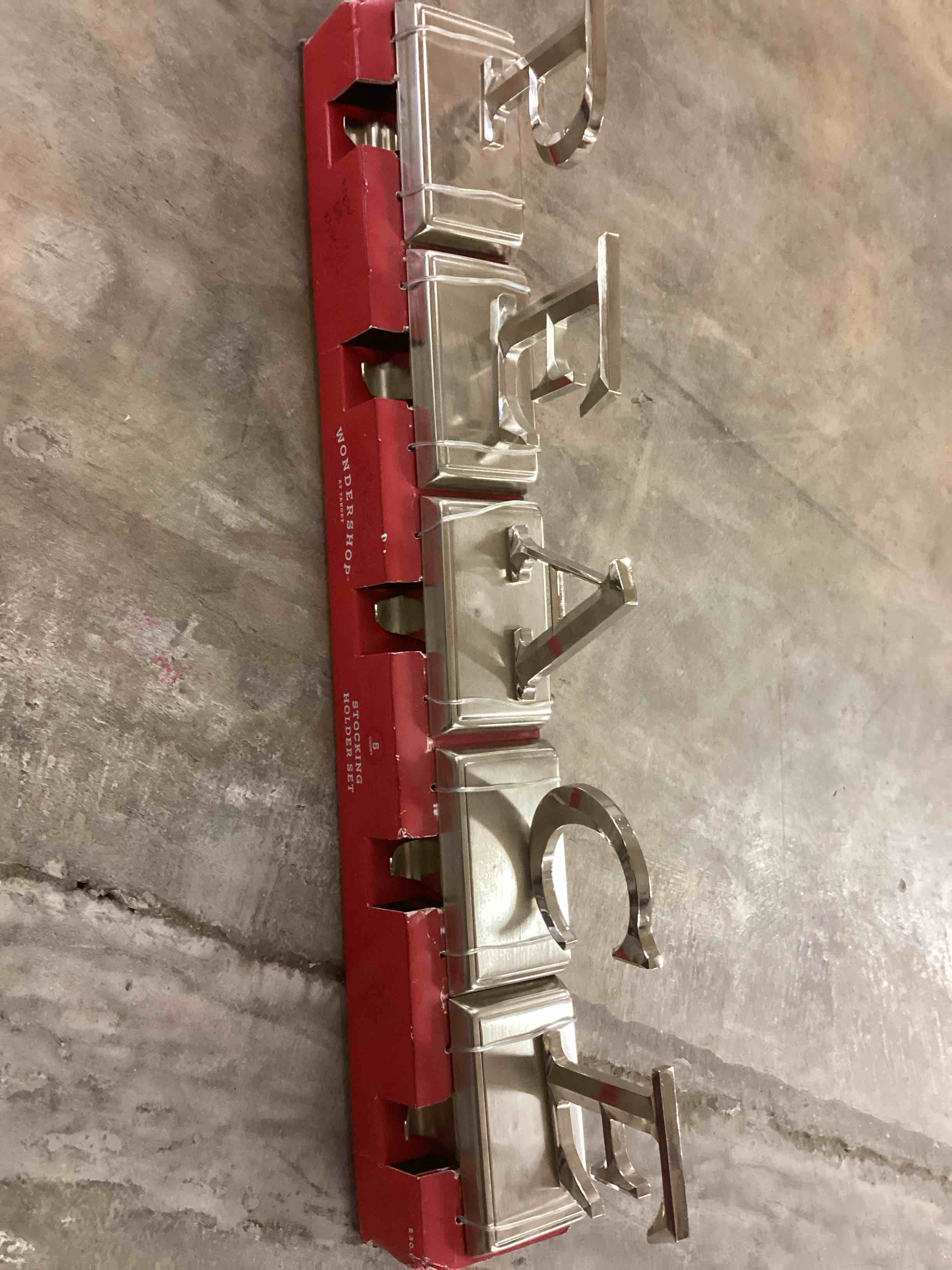 Condition photo showing New/Like New for stocking holder set windershop