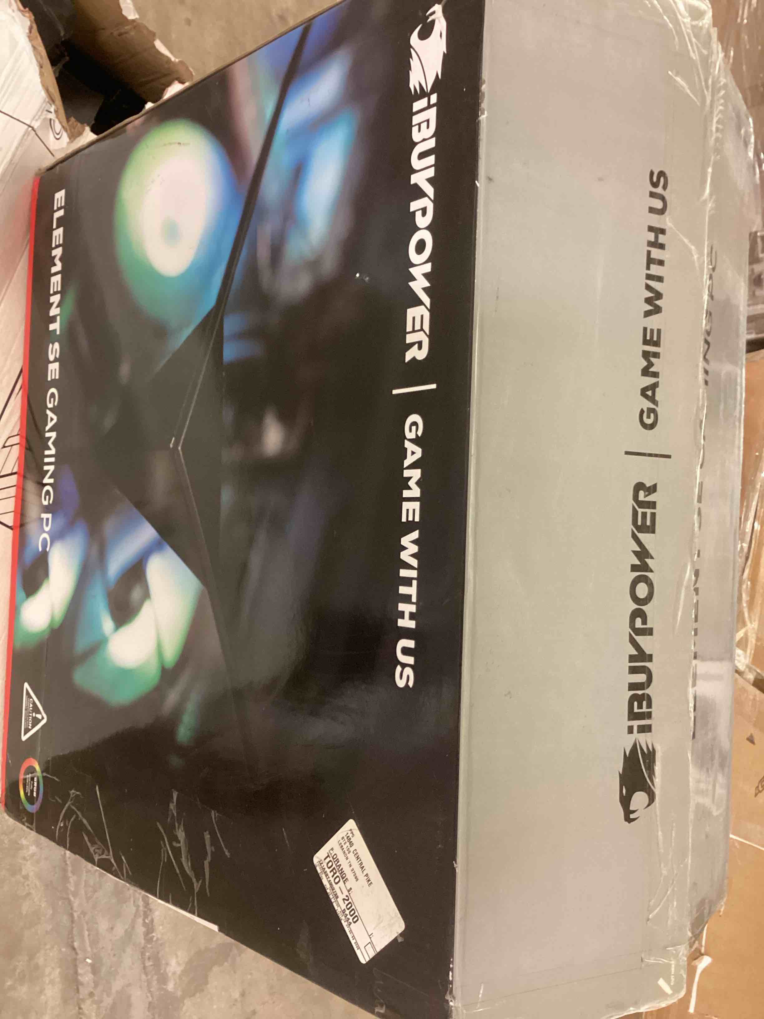 Condition photo showing Good Condition for iBUYPOWER Element SE Gaming PC Desktop Computer AMD Ryzen 5 5500 CPU, NVIDIA GeForce RTX 5060 8GB GPU, 16GB DDR4 3200MHz RAM, 1TB NVMe SSD, Windows 11 Home, Gamer Keyboard and Mouse - ESA5N5601