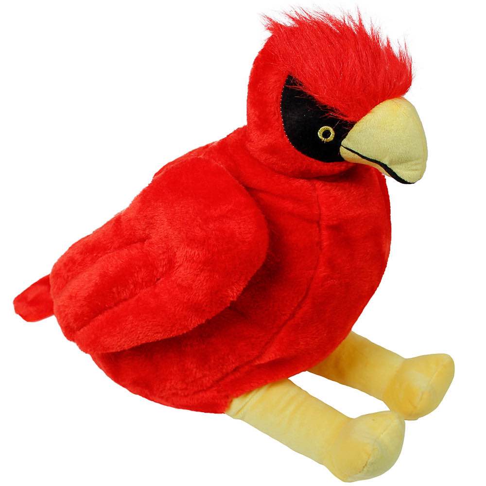 Plush Cardinal Bird 3+ Red  (200pcs )