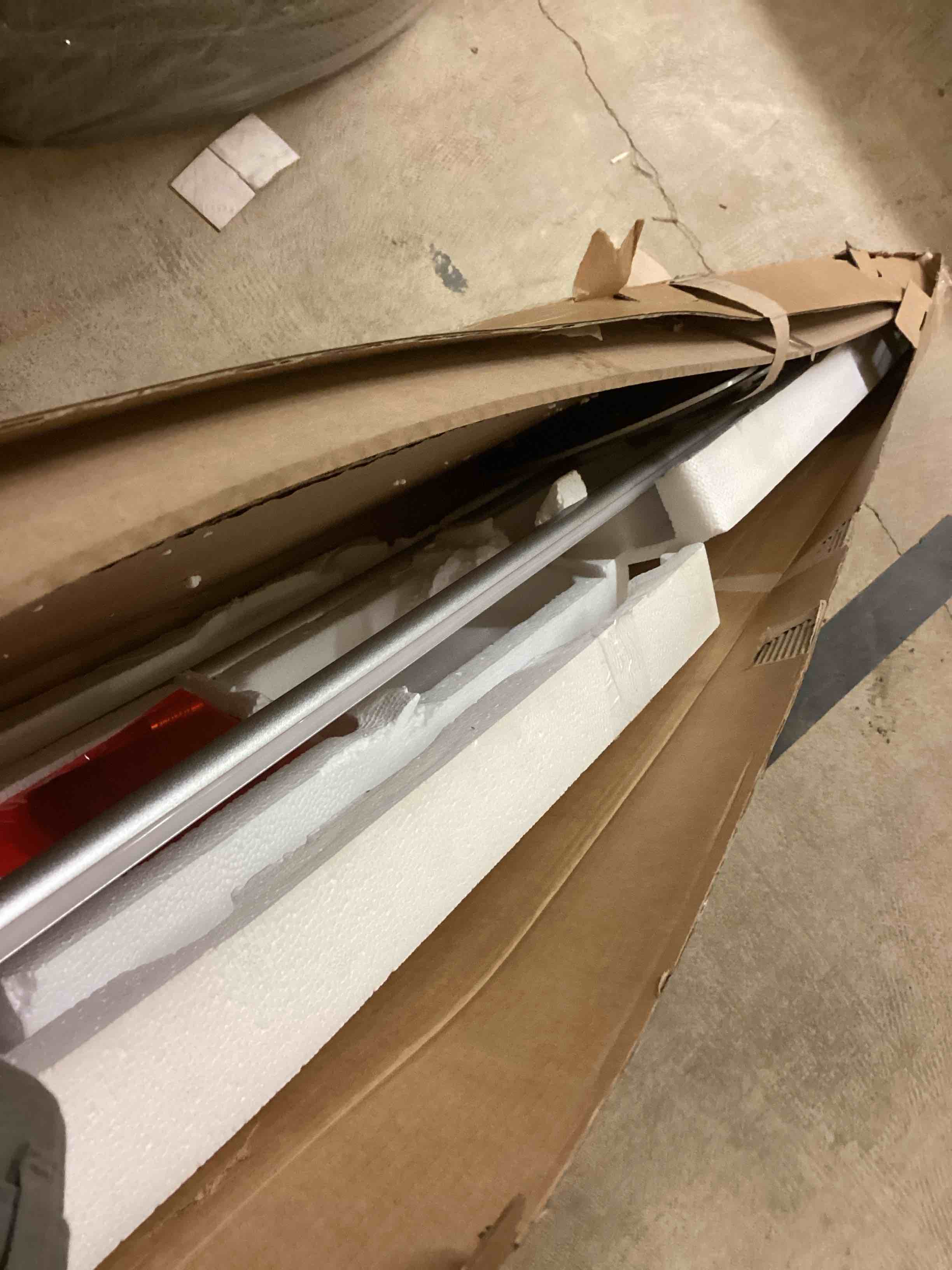 Condition photo showing Good Condition for Hedden 58" Dimmable LED Corner Floor Lamps with Remote Control (Set of 2)