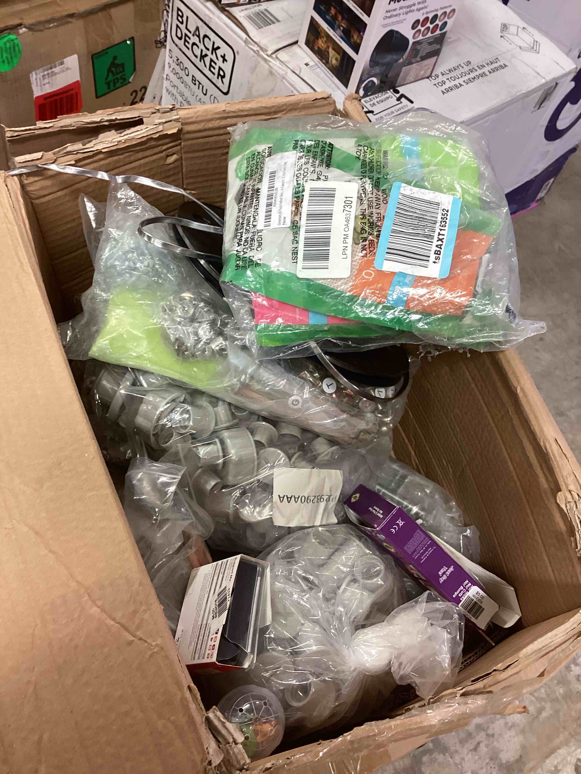 Condition photo showing As Is for Assorted of Replacements Tools and food pets and more 