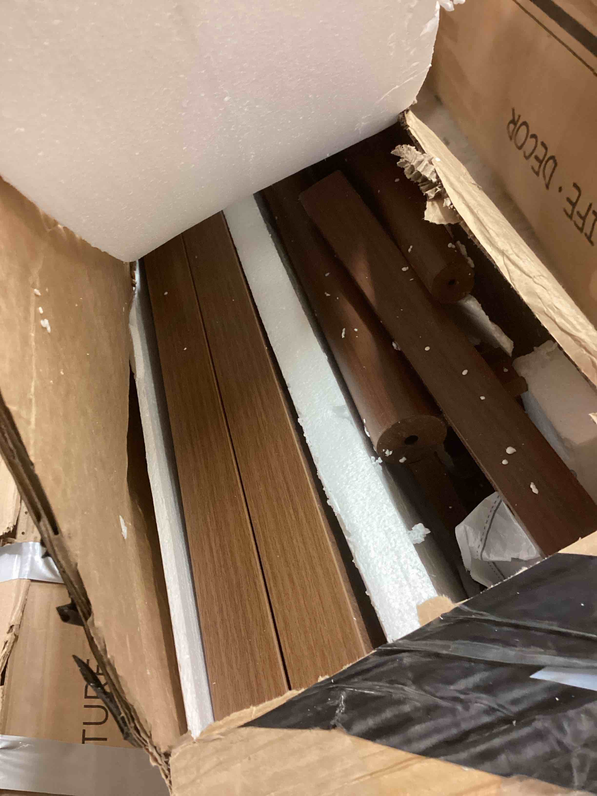 Condition photo showing As Is for 2-Person Computer Desk, 78.7" Executive Desk Study Work Table