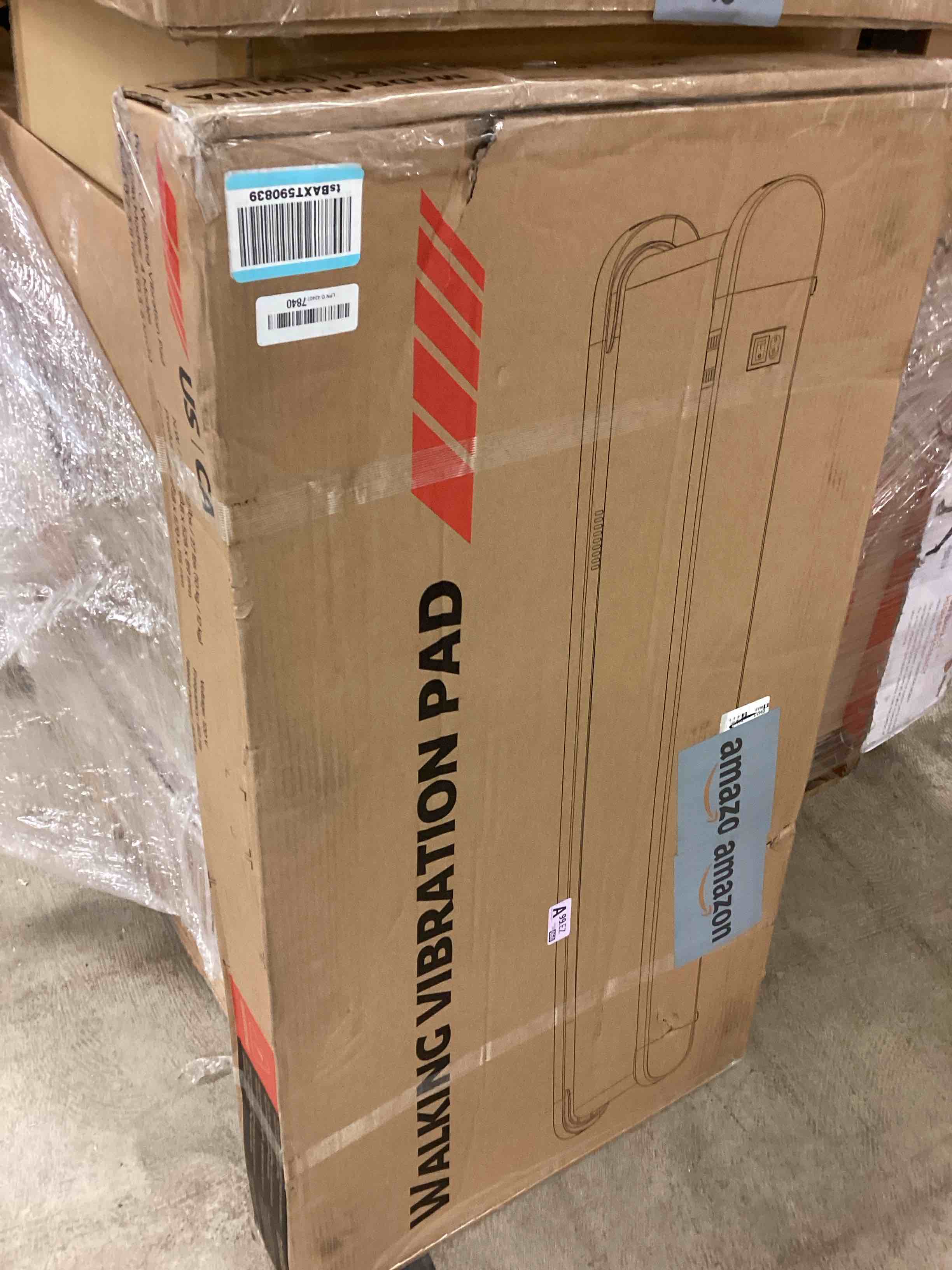 Condition photo showing Good Condition for Sperax Walking Treadmill Pad with APP, 3 in 1 Under Desk Treadmill, 400W Low Noise Walking Vibration Pad with Remote Control,Portable Treadmills for Home Office